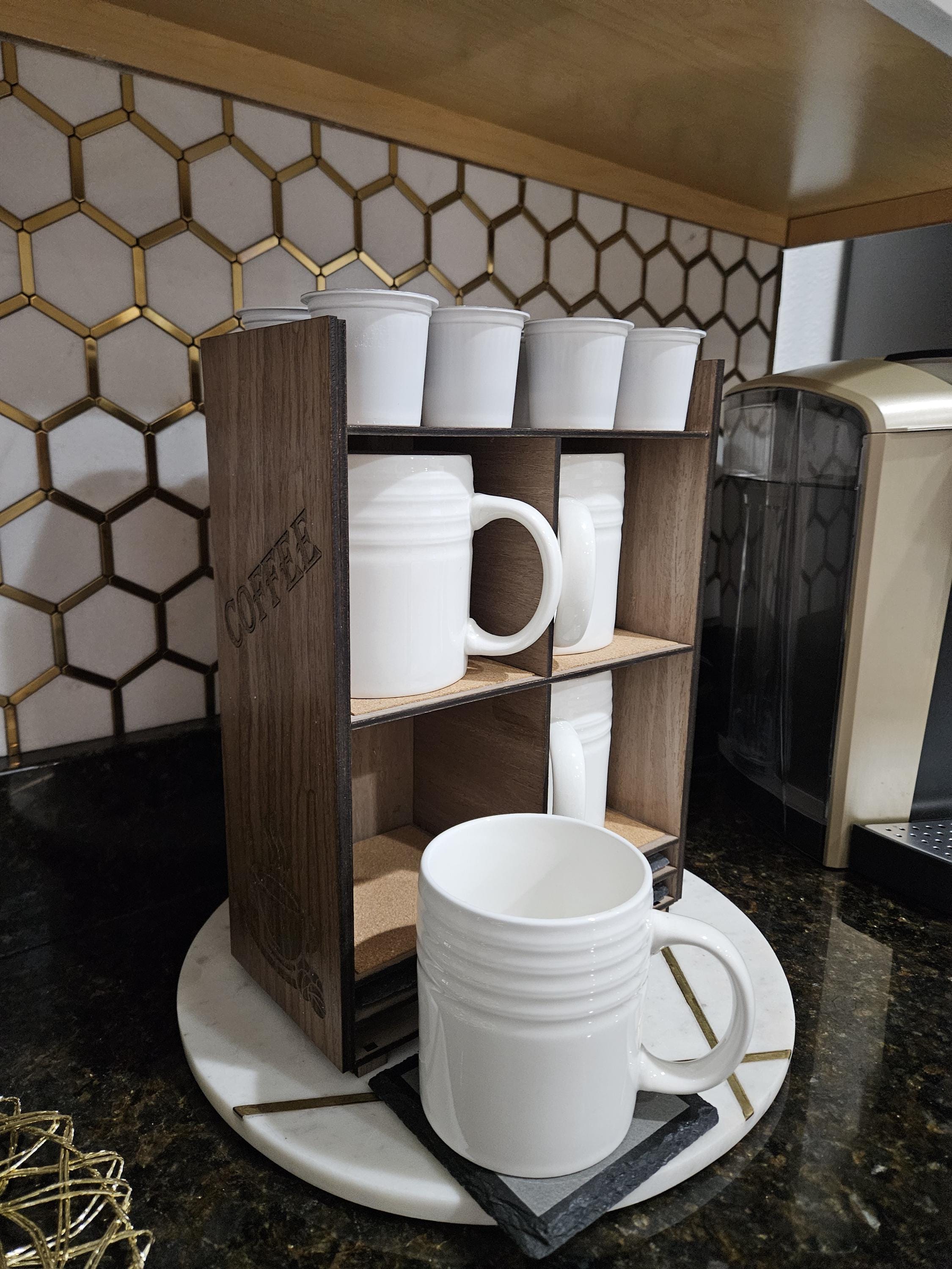 Coffee Station Organizer