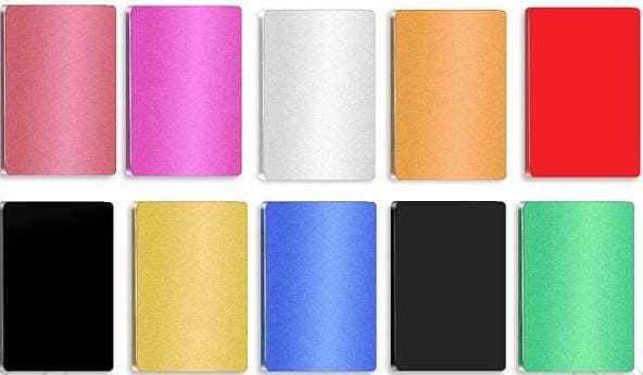 Custom Laser Engraved Aluminum Business Cards – Professional Metal Cards