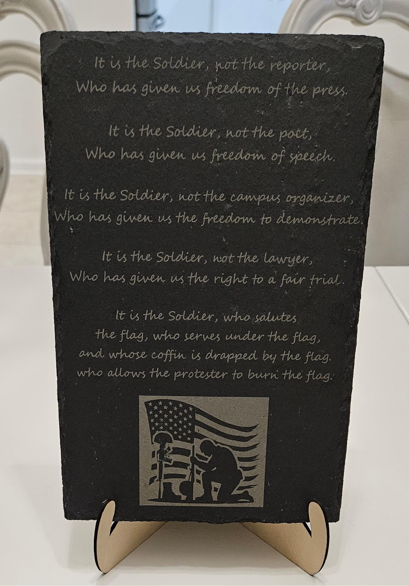 Custom Slate Plaques