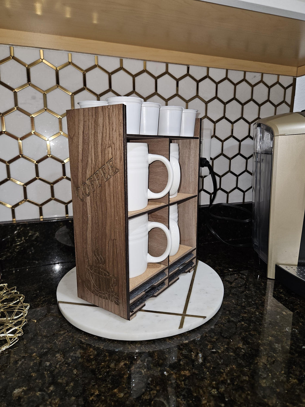 Coffee Station Organizer