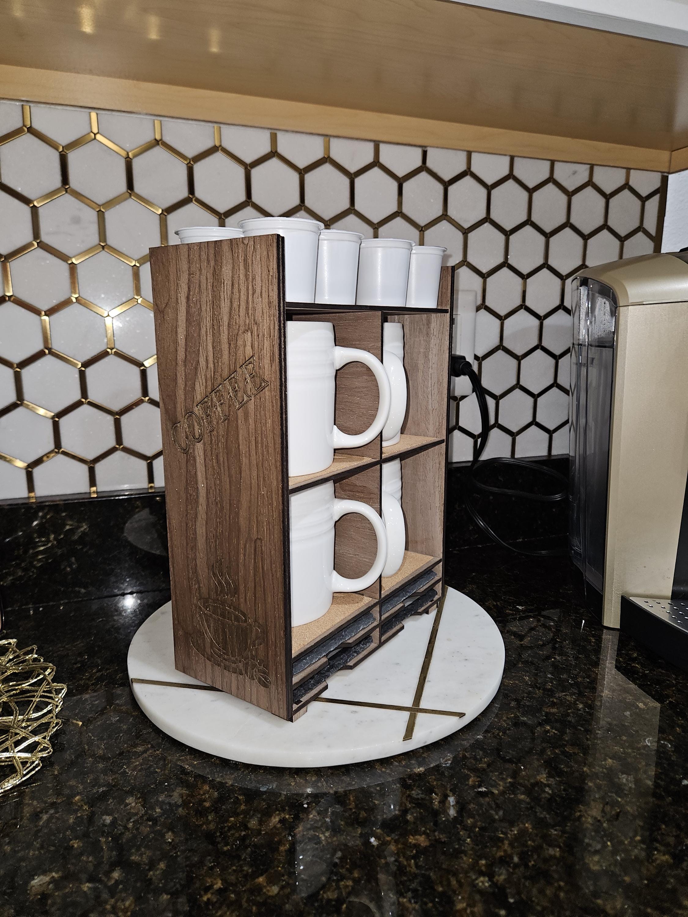 Coffee Station Organizer