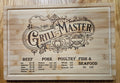 Personalized & Custom Cutting Board – Laser Engraved Grill Master BBQ Board