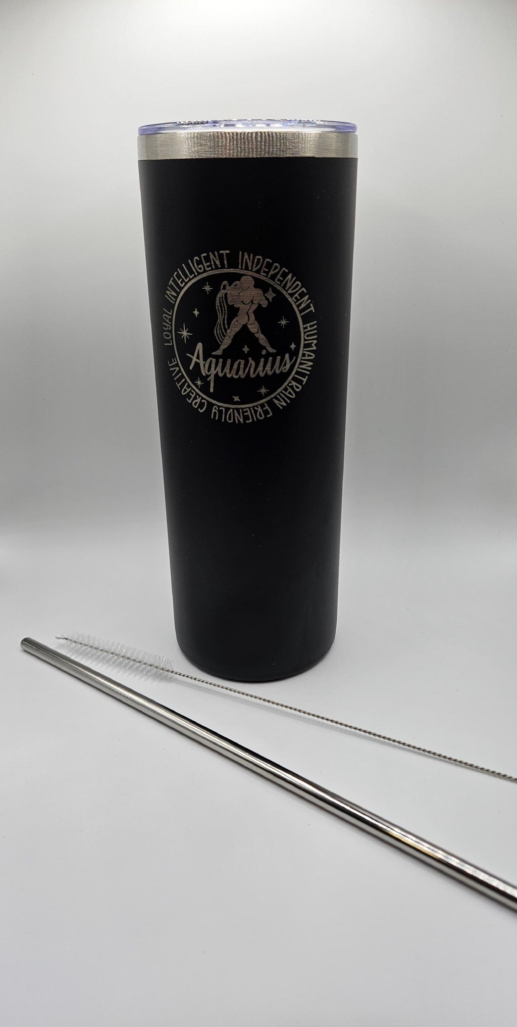 20oz Skinny Tumbler – Patriotic, Golf, Dad, Mom, Motivational, Zodiac Designs