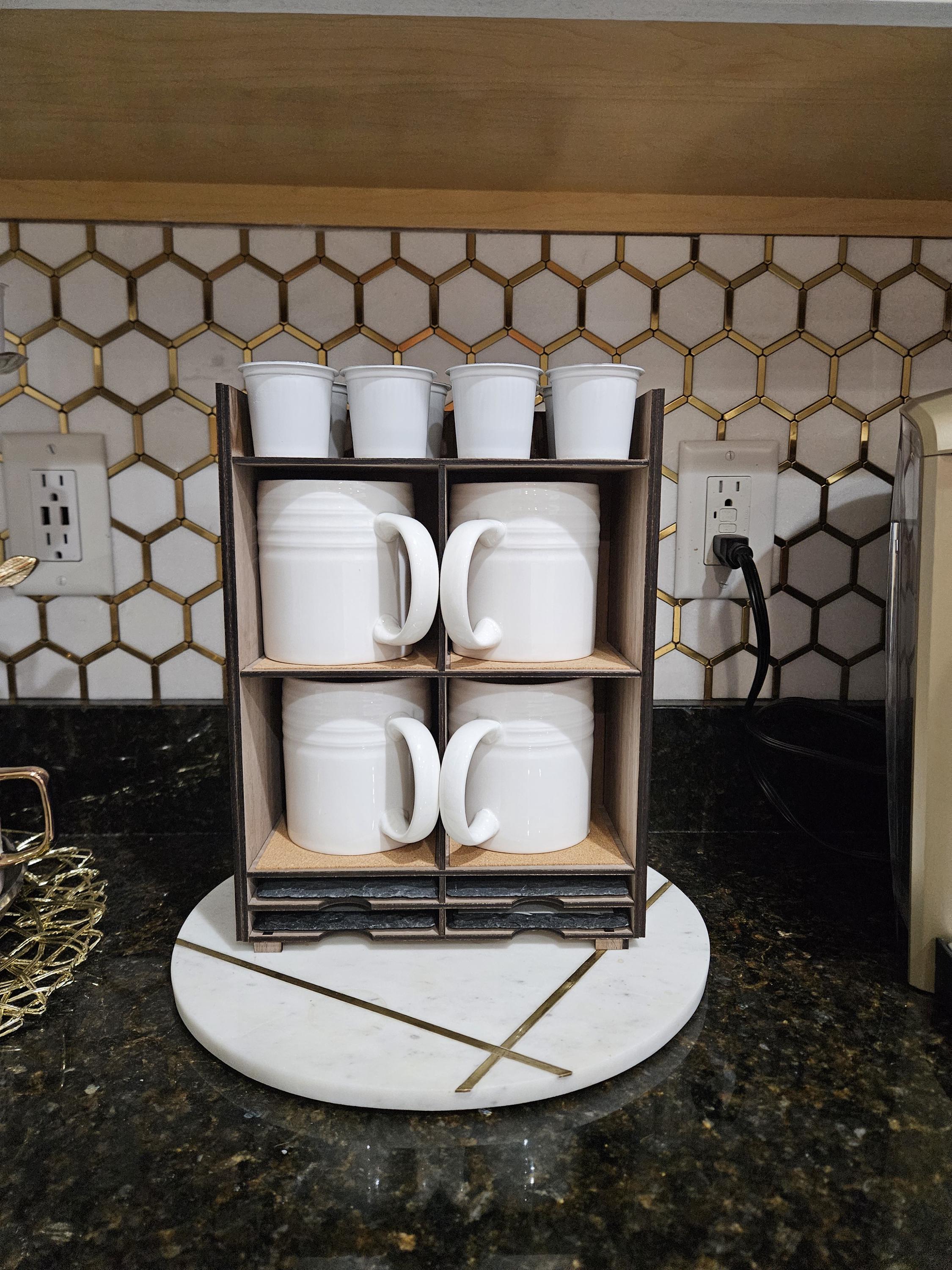 Coffee Station Organizer