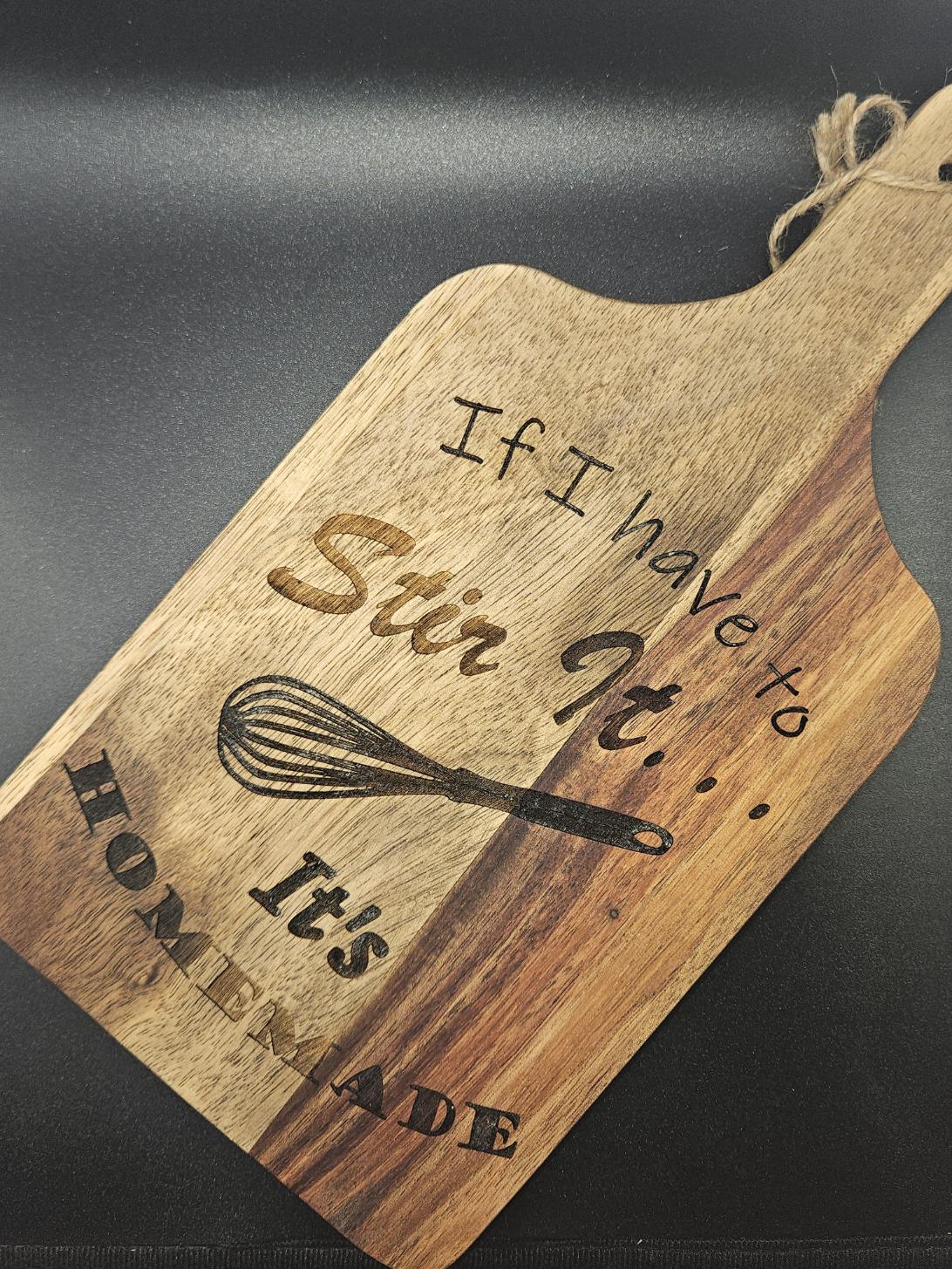 Personalized & Custom Cutting Board – Laser Engraved Grill Master BBQ Board