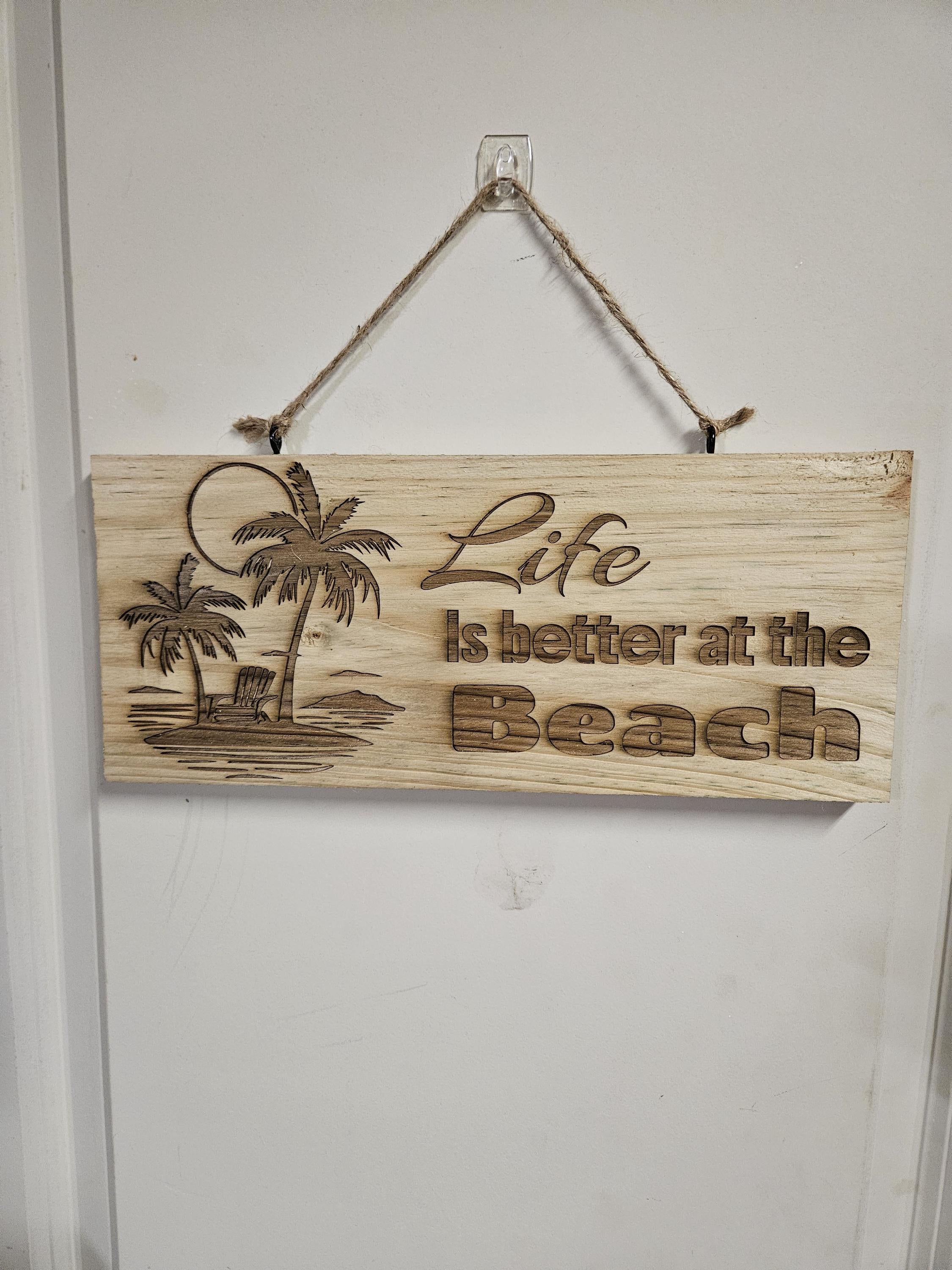 Custom Cedar Wood Sign, Laser Engraved Rustic Home Décor, Family Name Porch Sign